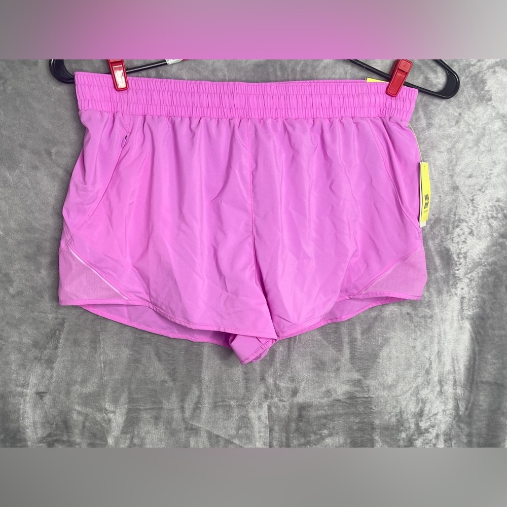 Vibrant Pink Athletic Shorts